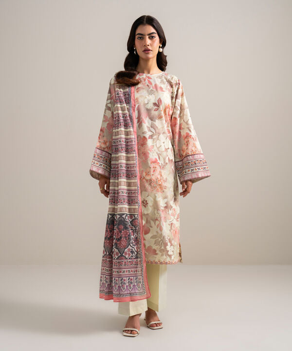 3 Piece - Embroidered Lawn Suit