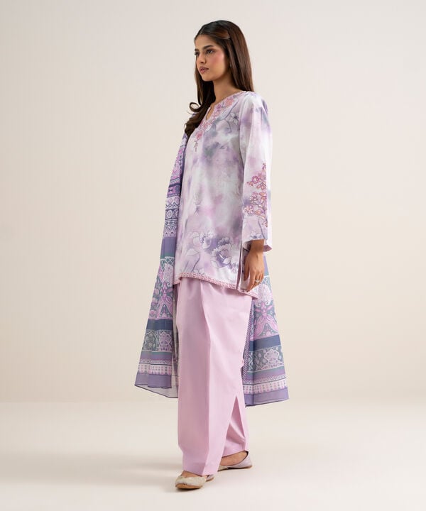 3 Piece - Embroidered Lawn Suit