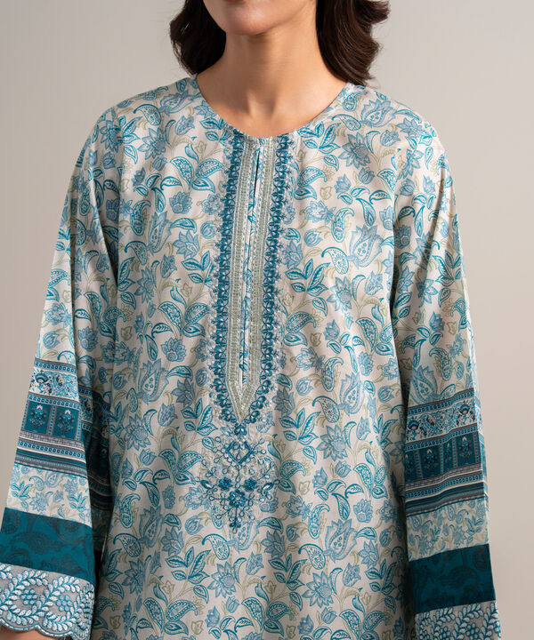 3 Piece - Embroidered Lawn Suit