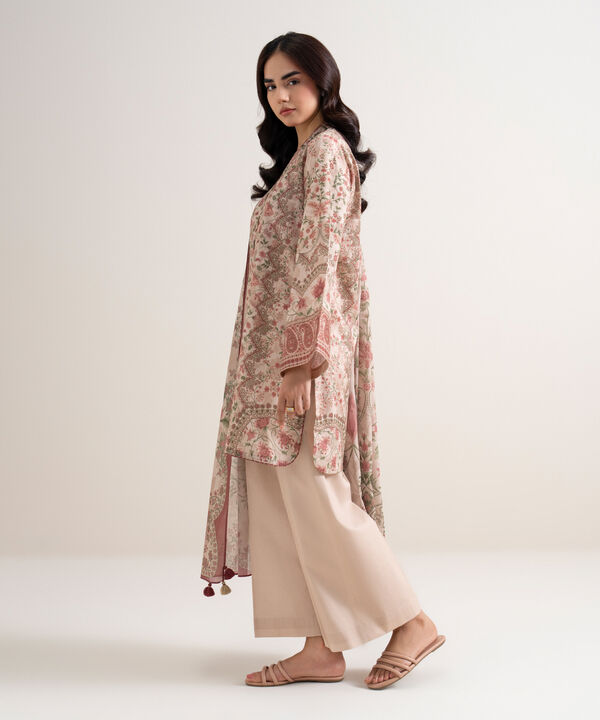 3 Piece - Printed Lawn Suit