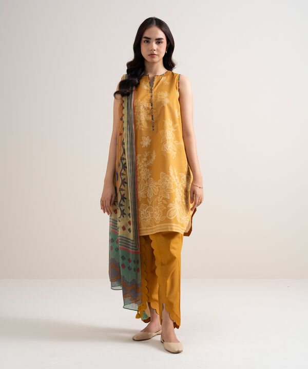 3 Piece - Printed Lawn Suit