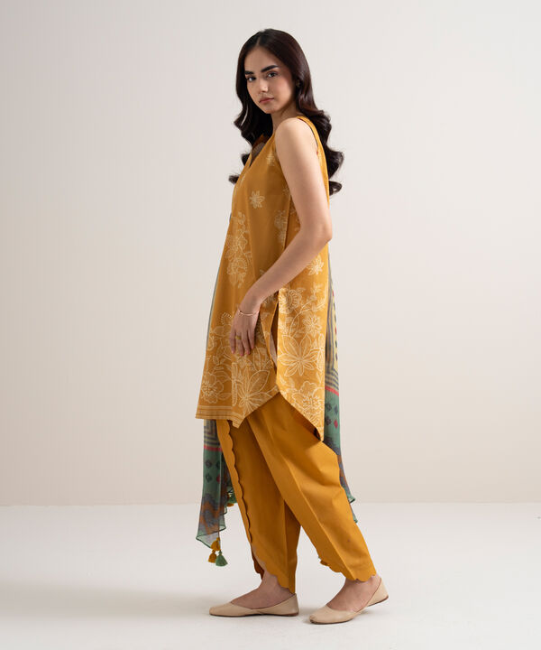 3 Piece - Printed Lawn Suit