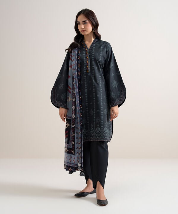 3 Piece - Printed Lawn Suit