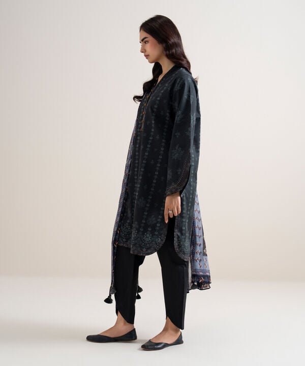 3 Piece - Printed Lawn Suit