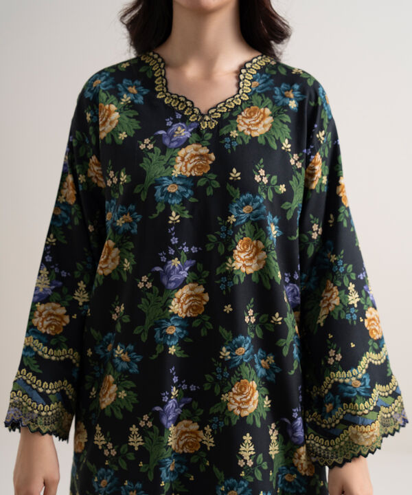 3 Piece - Printed Arabic Lawn Suit