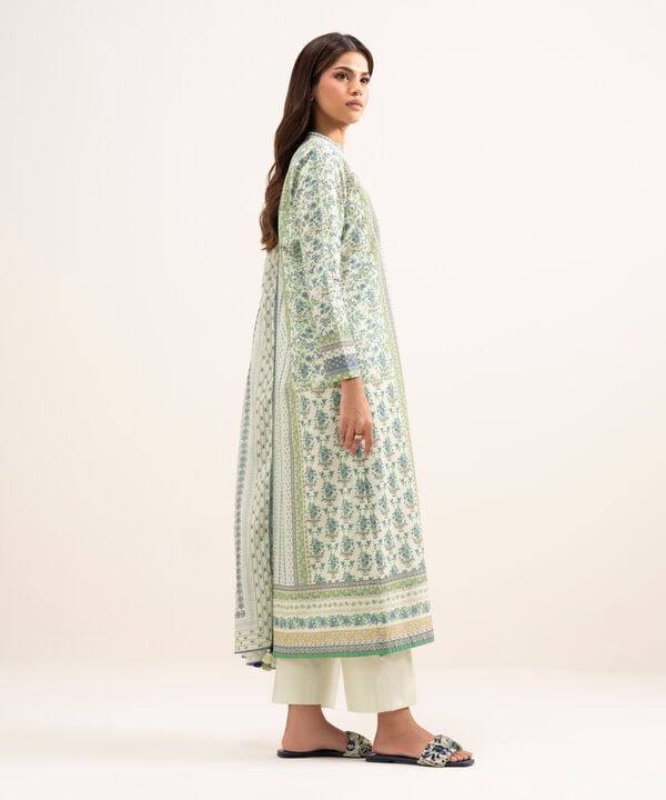 3 Piece - Printed Lawn Suit
