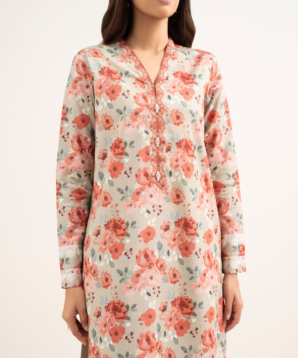 3 Piece - Printed Lawn Suit