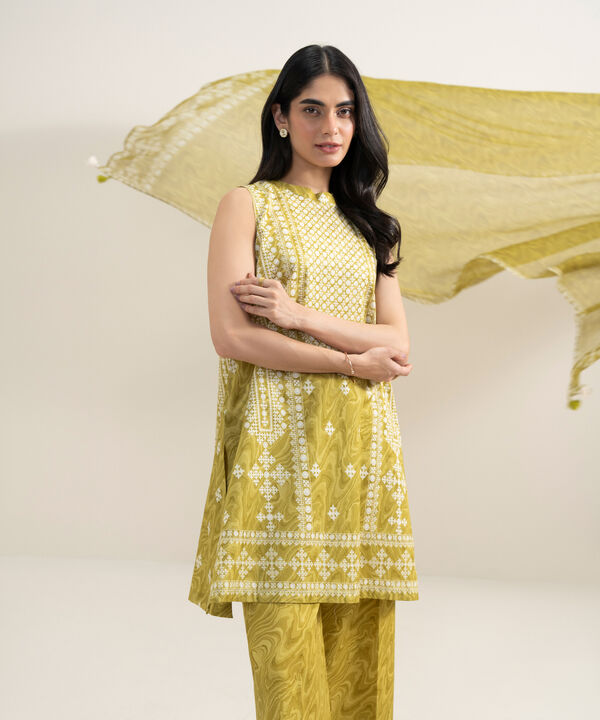 3 Piece - Printed Lawn Suit