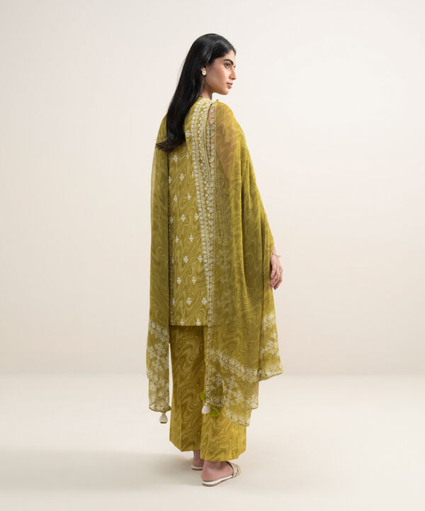 3 Piece - Printed Lawn Suit