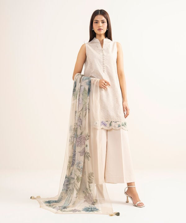 3 Piece - Printed Lawn Suit