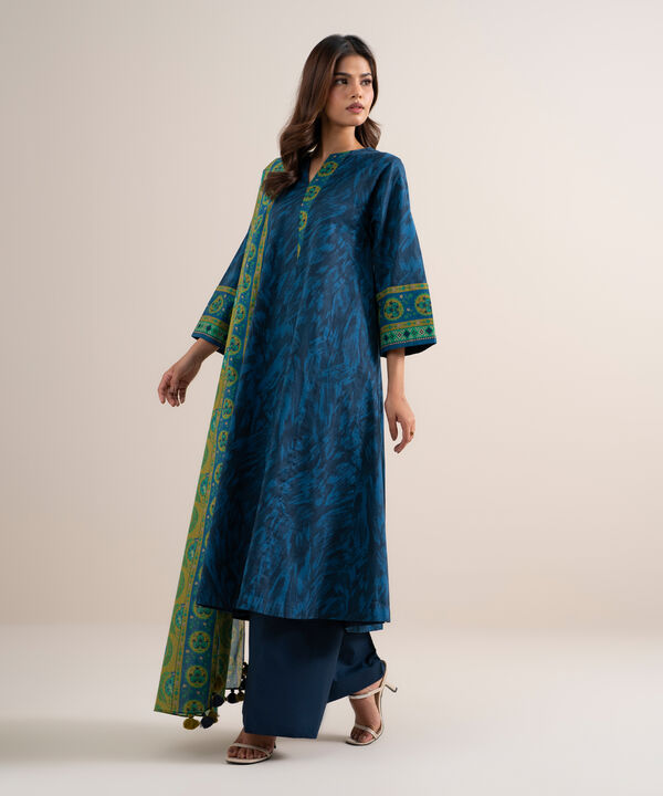 3 Piece - Printed Lawn Suit