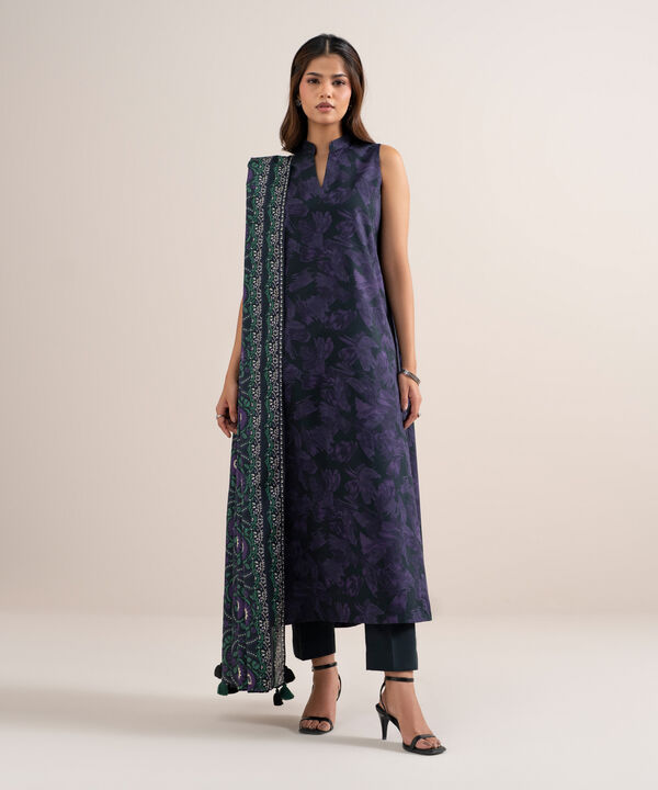 3 Piece - Printed Lawn Suit