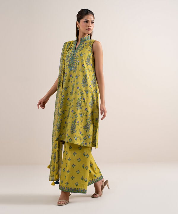 3 Piece - Printed Lawn Suit