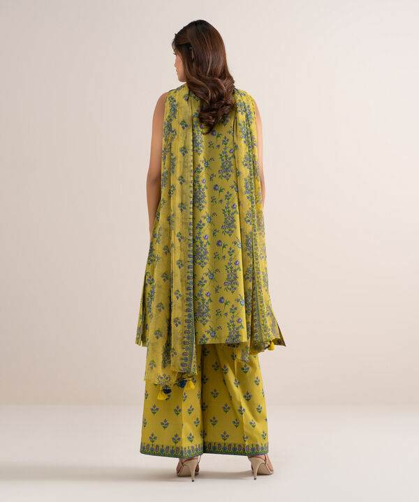 3 Piece - Printed Lawn Suit