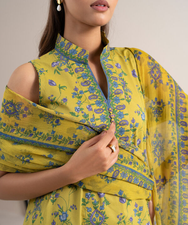 3 Piece - Printed Lawn Suit