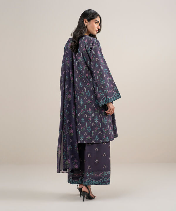 3 Piece - Printed Lawn Suit