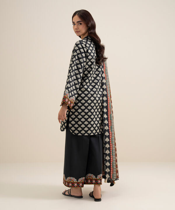 3 Piece - Printed Lawn Suit