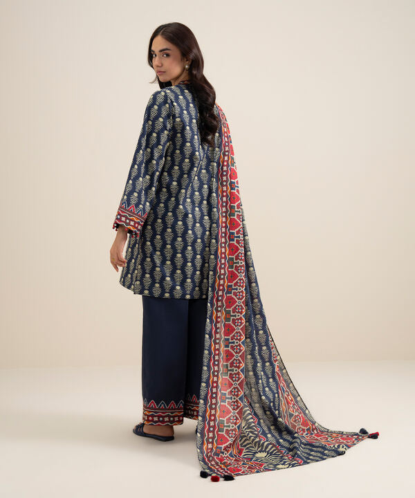 3 Piece - Printed Lawn Suit