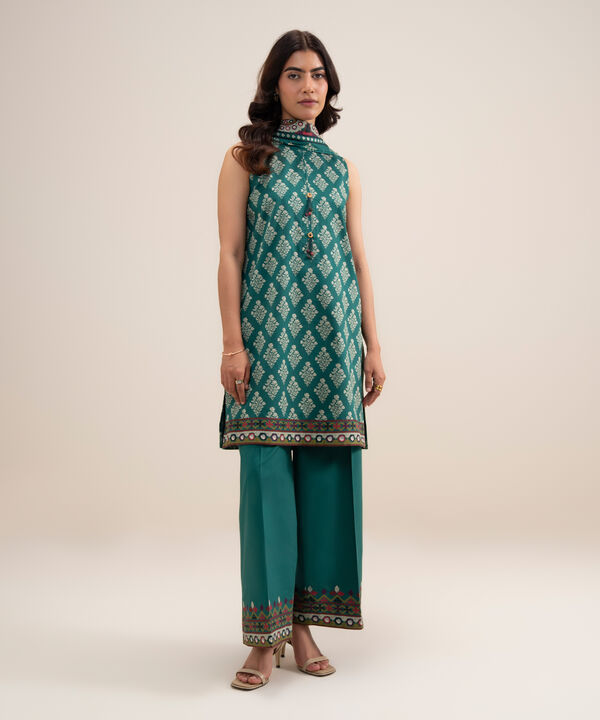 3 Piece - Printed Lawn Suit