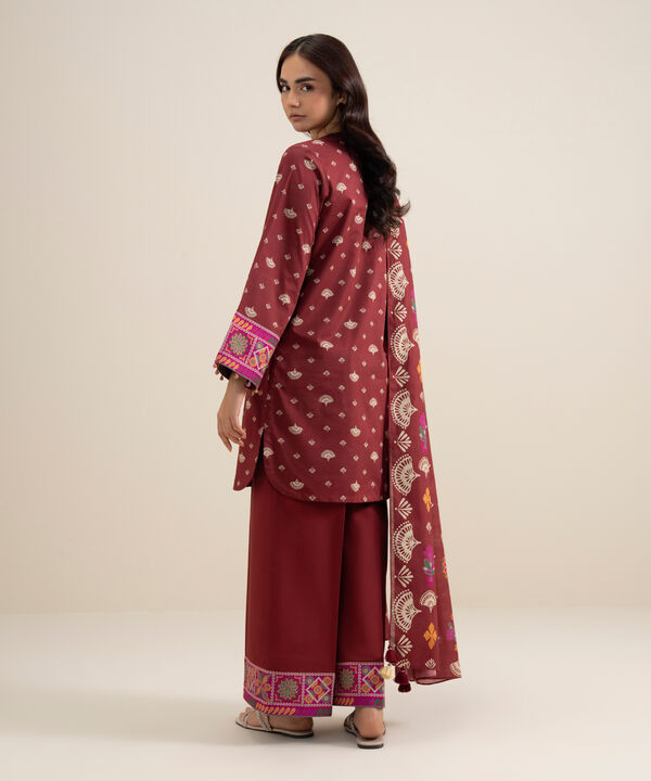 3 Piece - Printed Lawn Suit