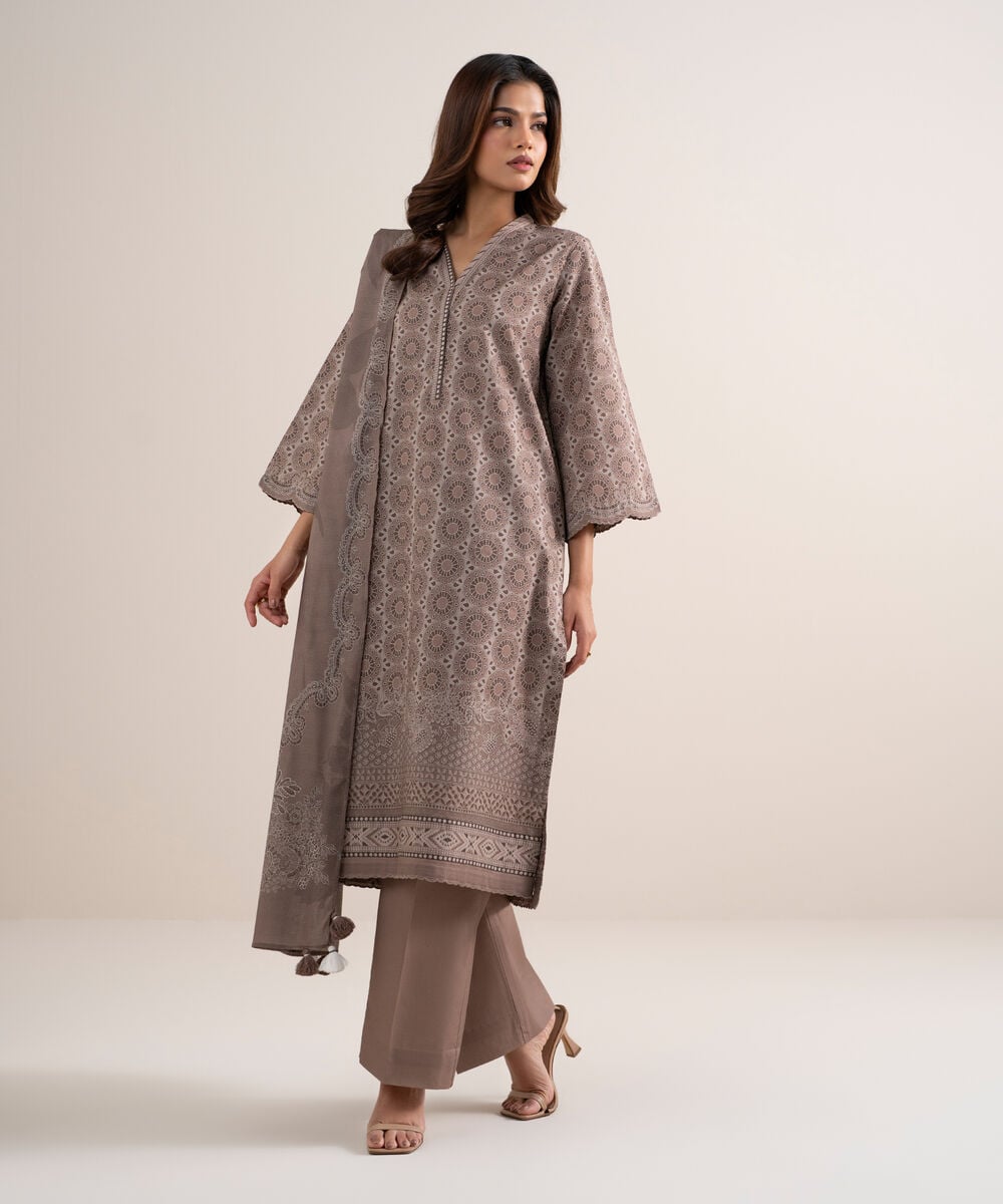 3 Piece - Printed Lawn Suit