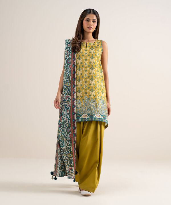 3 Piece - Embroidered Lawn Suit