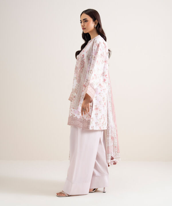 3 Piece - Embroidered Lawn Suit