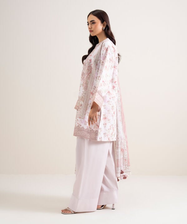 3 Piece - Embroidered Lawn Suit