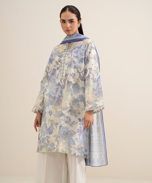3 Piece - Embroidered Lawn Suit