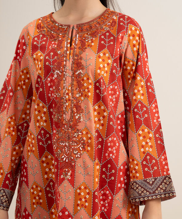 3 Piece - Embroidered Lawn Suit