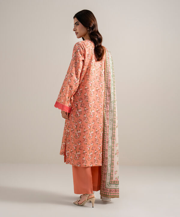 3 Piece - Embroidered Lawn Suit
