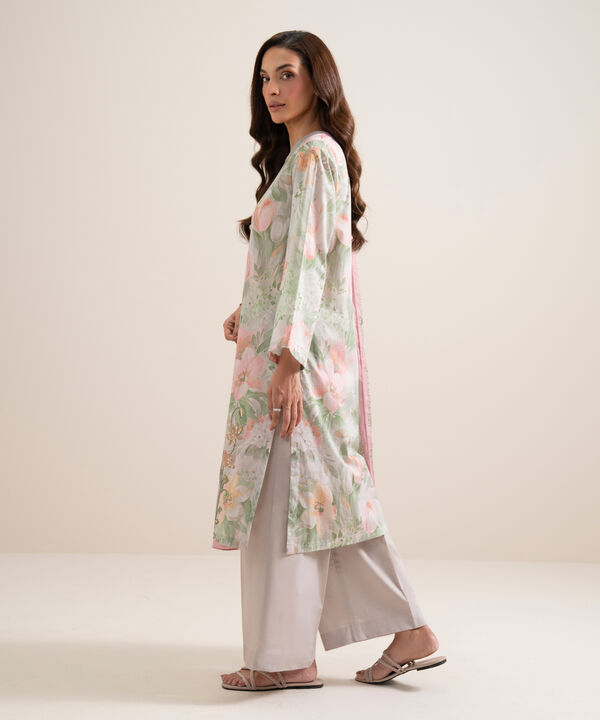 3 Piece - Embroidered Lawn Suit