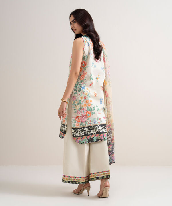 3 Piece - Printed Lawn Suit