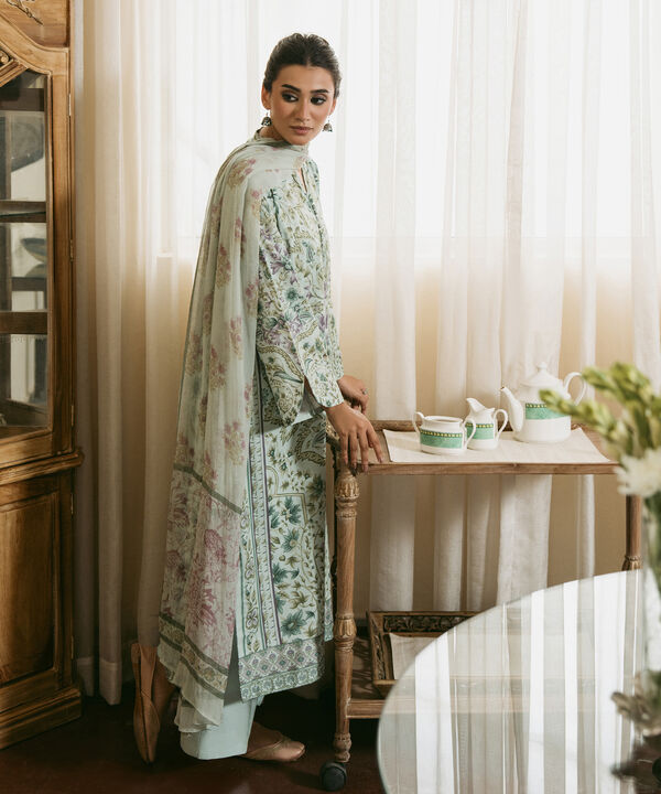 3 Piece - Printed Lawn Suit