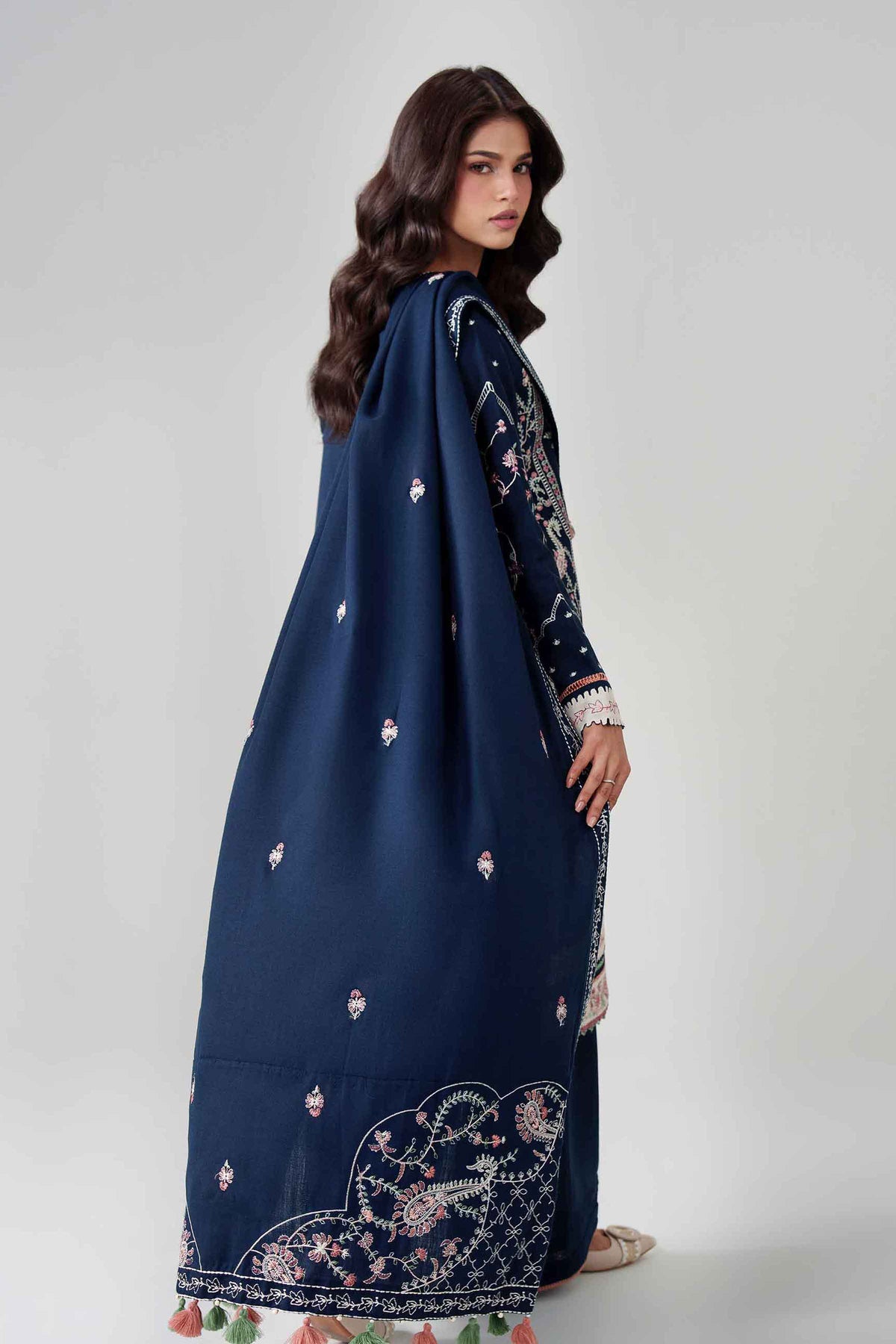 3 Piece - Printed Embroidered Suit - U3PE-NISHA26WV1-176