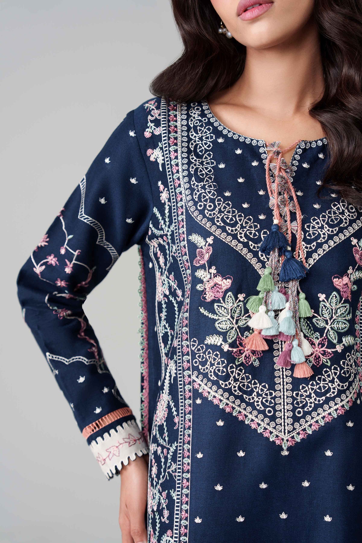 3 Piece - Printed Embroidered Suit - U3PE-NISHA26WV1-176