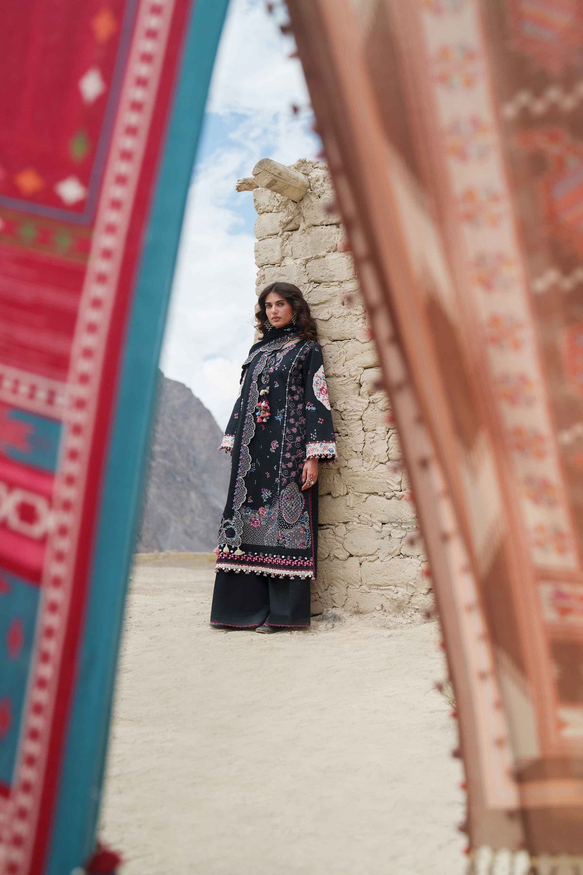 3 Piece - Printed Embroidered Suit - U3PE-NISHA26WV1-177