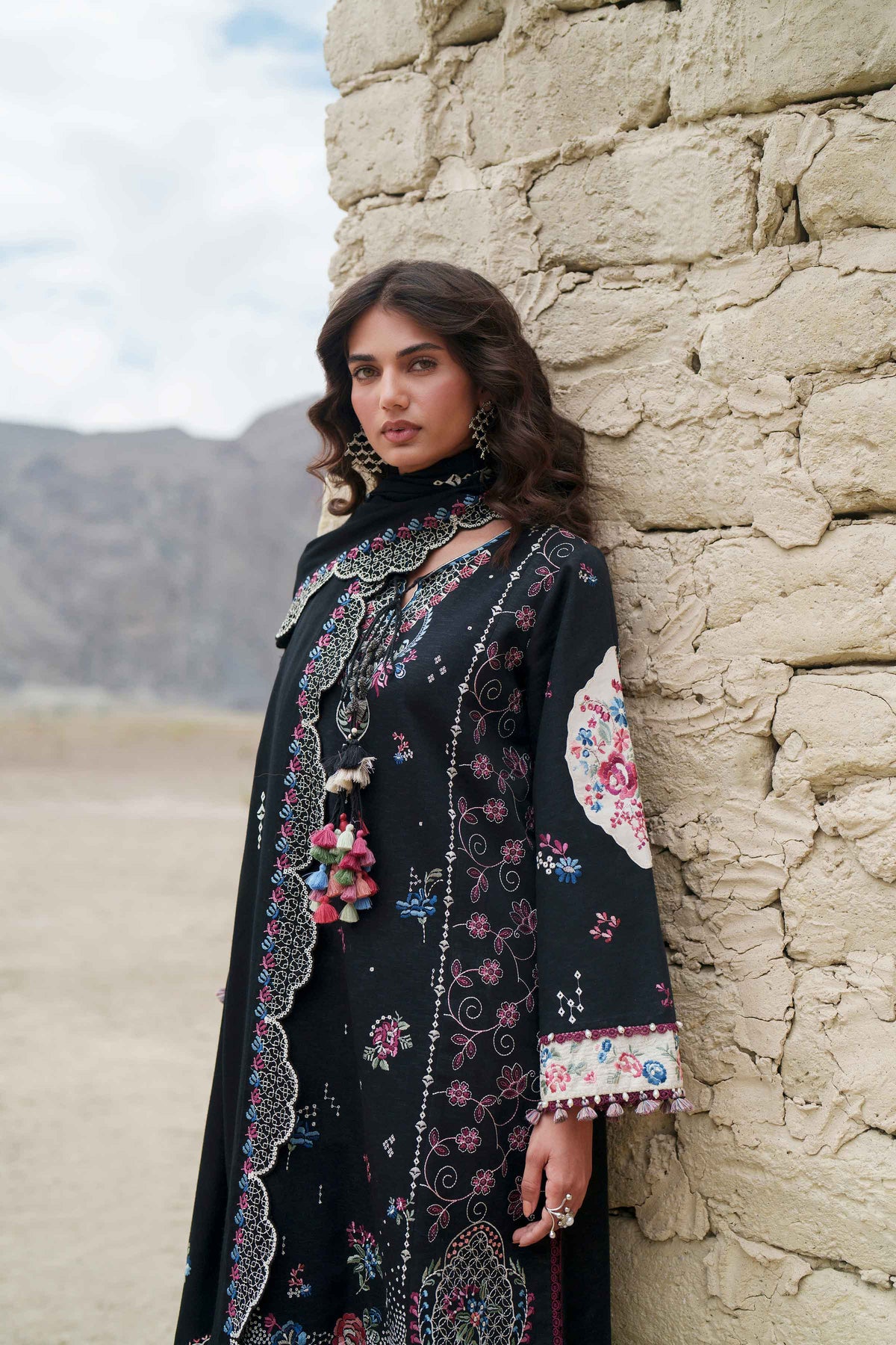3 Piece - Printed Embroidered Suit - U3PE-NISHA26WV1-177