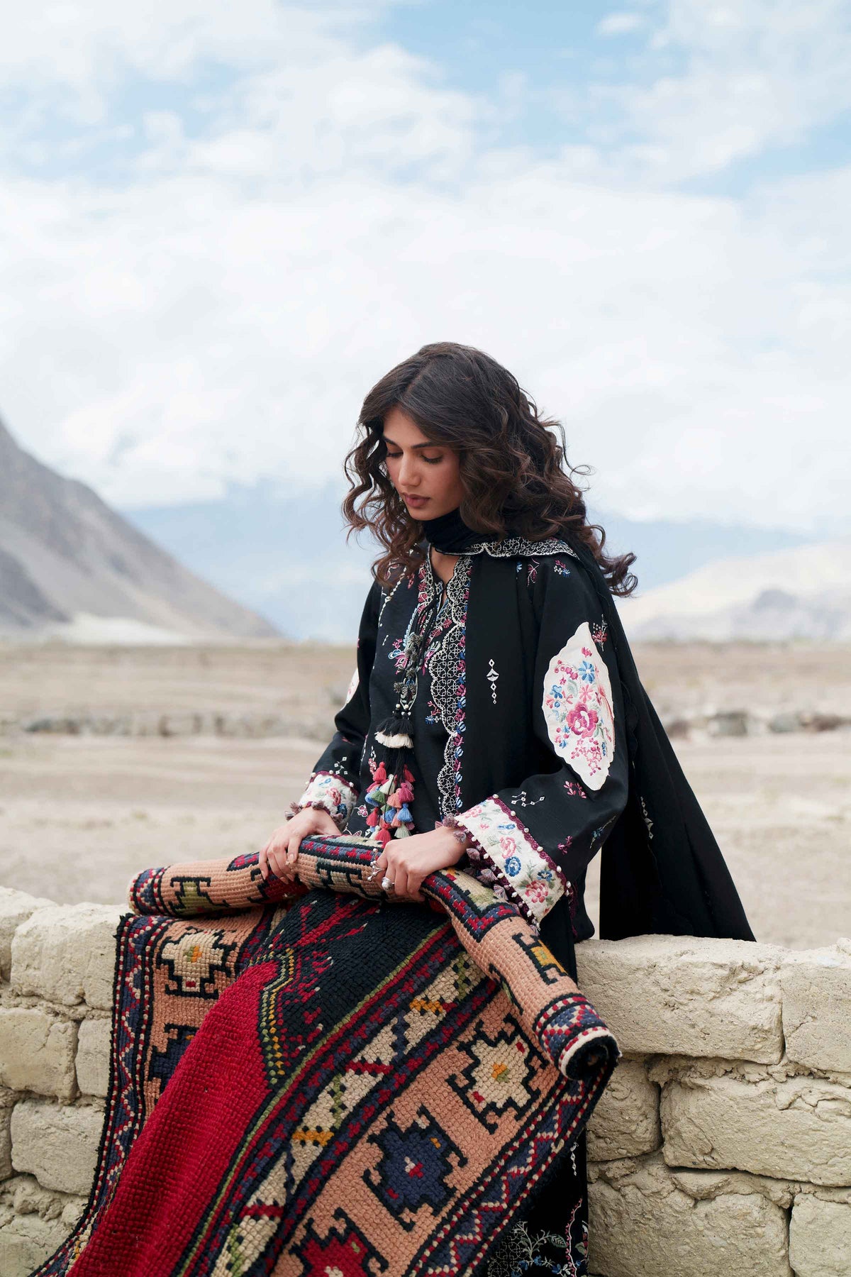 3 Piece - Printed Embroidered Suit - U3PE-NISHA26WV1-177