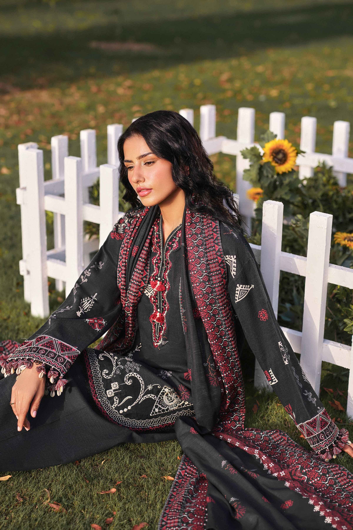 3 Piece - Printed Embroidered Suit - U3PE-NISHA26WV1-20