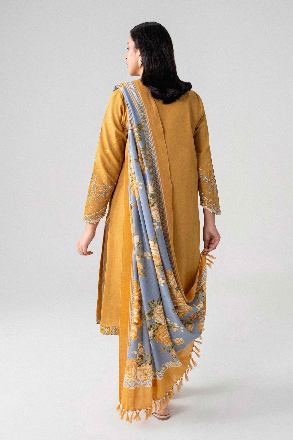 3 Piece - Printed Embroidered Suit - U3PE-NISHA26WV1-209