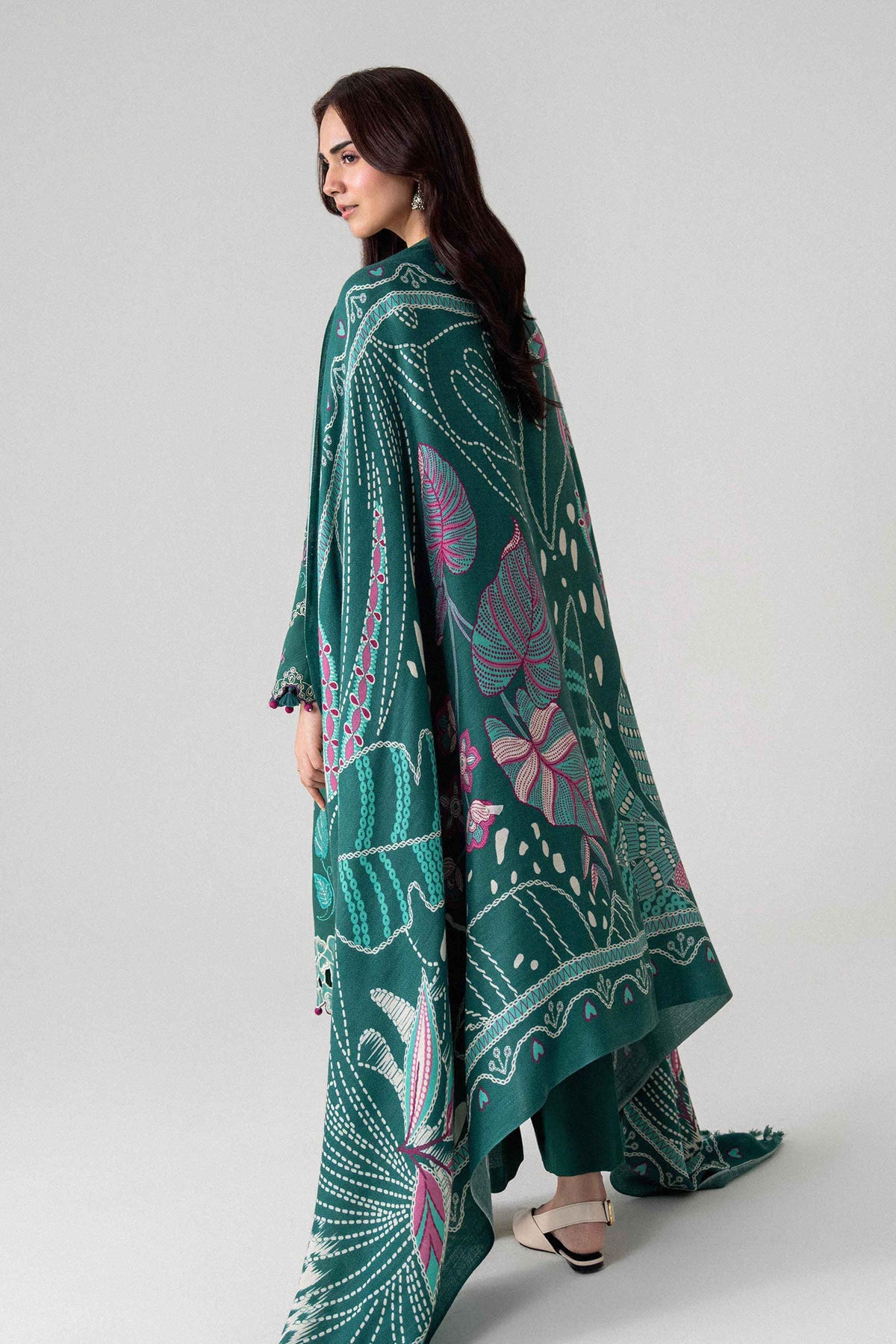 3 Piece - Printed Embroidered Suit - U3PE-NISHA26WV1-211