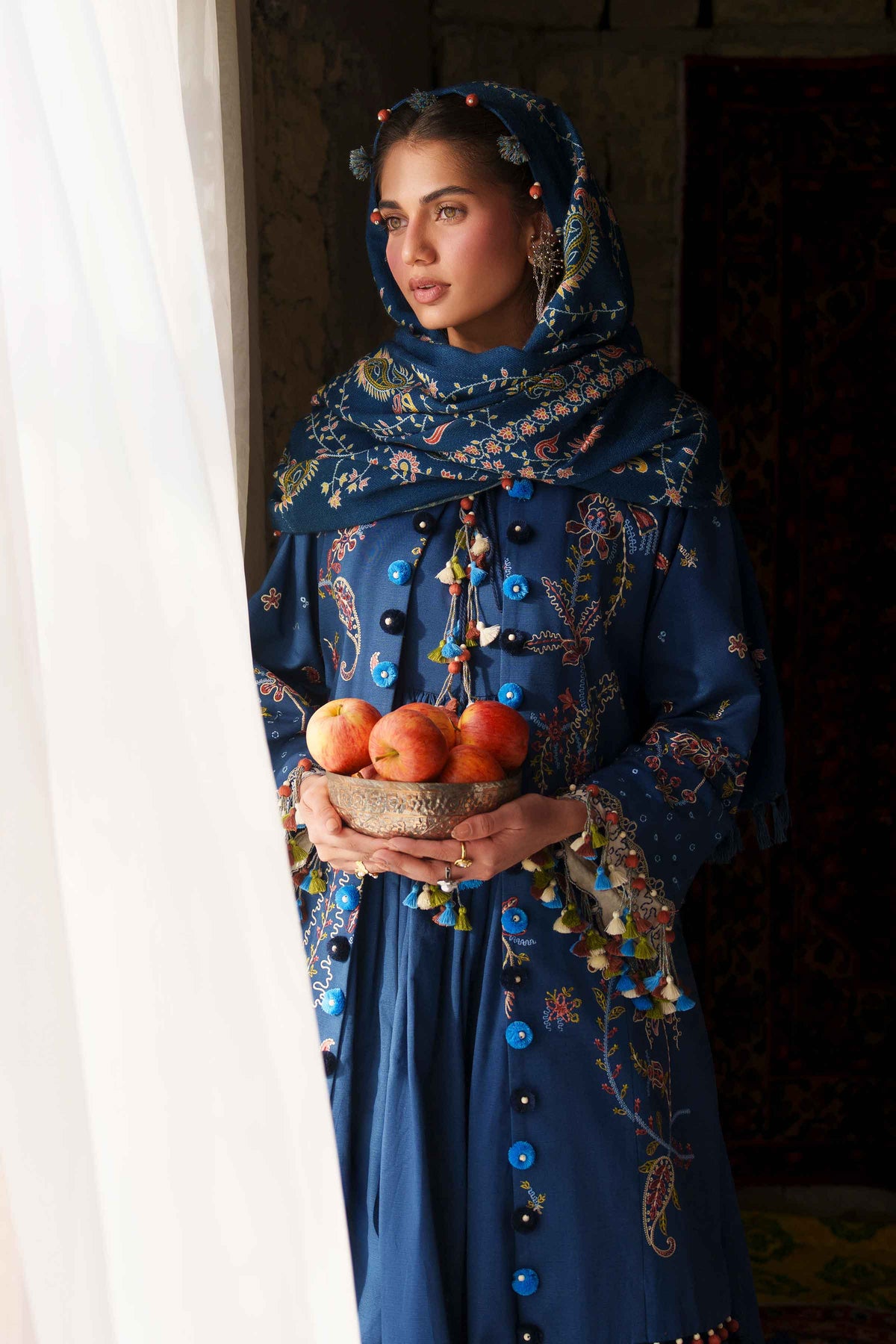 3 Piece - Printed Embroidered Suit - U3PE-NISHA26WV1-213