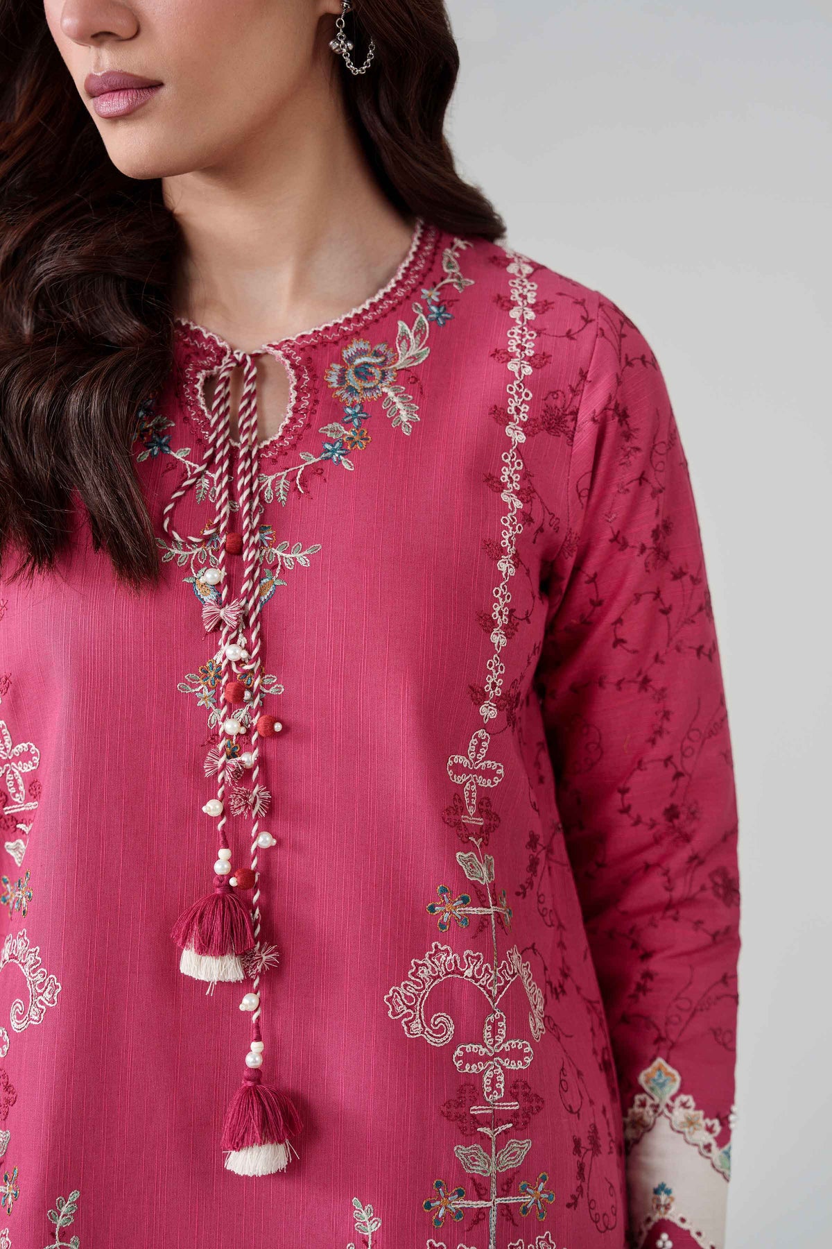 3 Piece - Printed Embroidered Suit - U3PE-NISHA26WV1-215