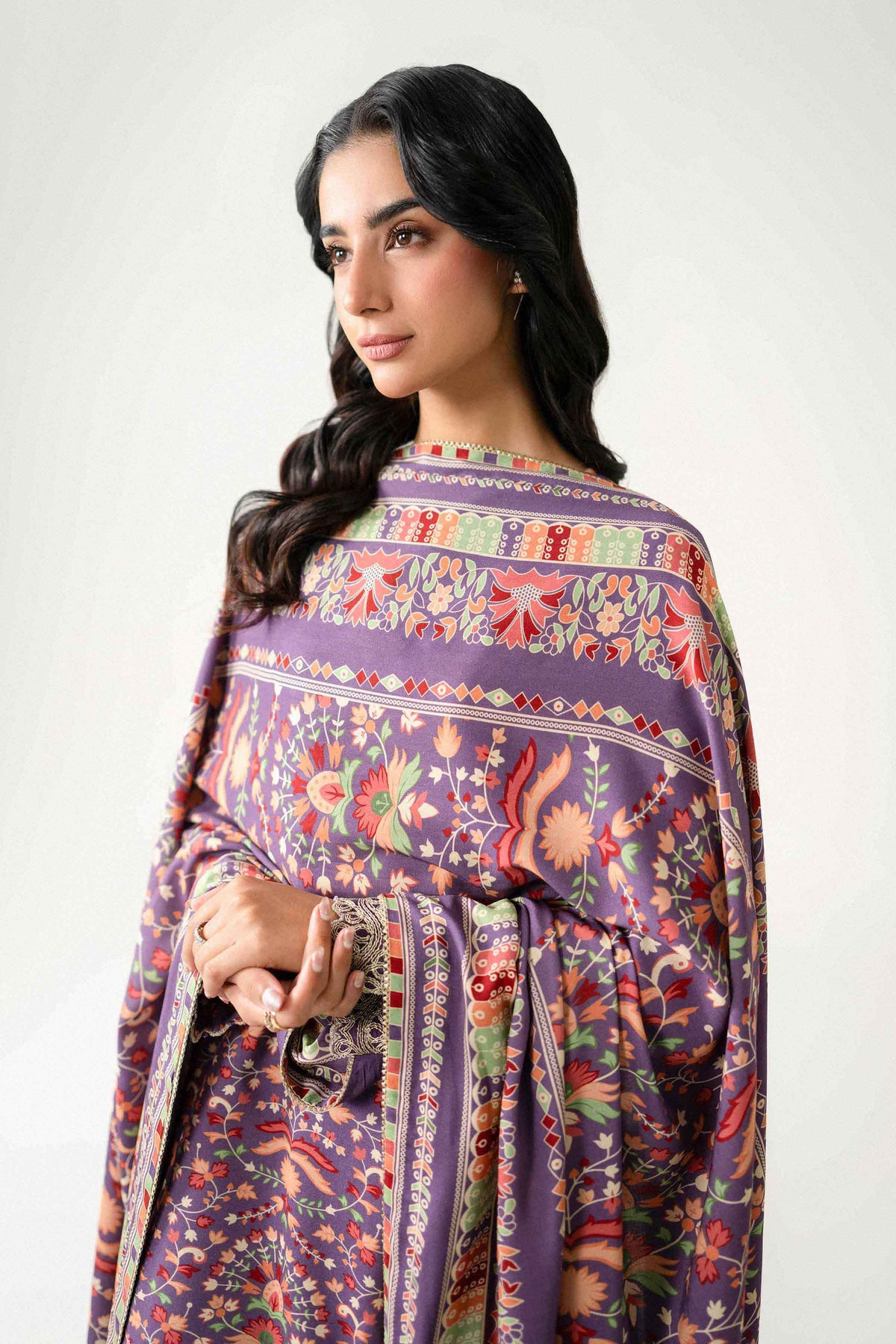 3 Piece - Printed Embroidered Suit - U3PE-NISHA26WV1-41