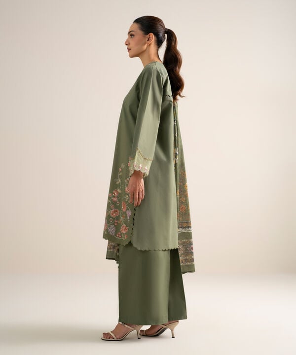 3 Piece - Embroidered Lawn Suit