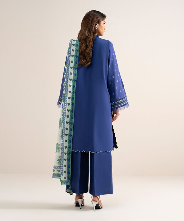 3 Piece - Embroidered Lawn Suit