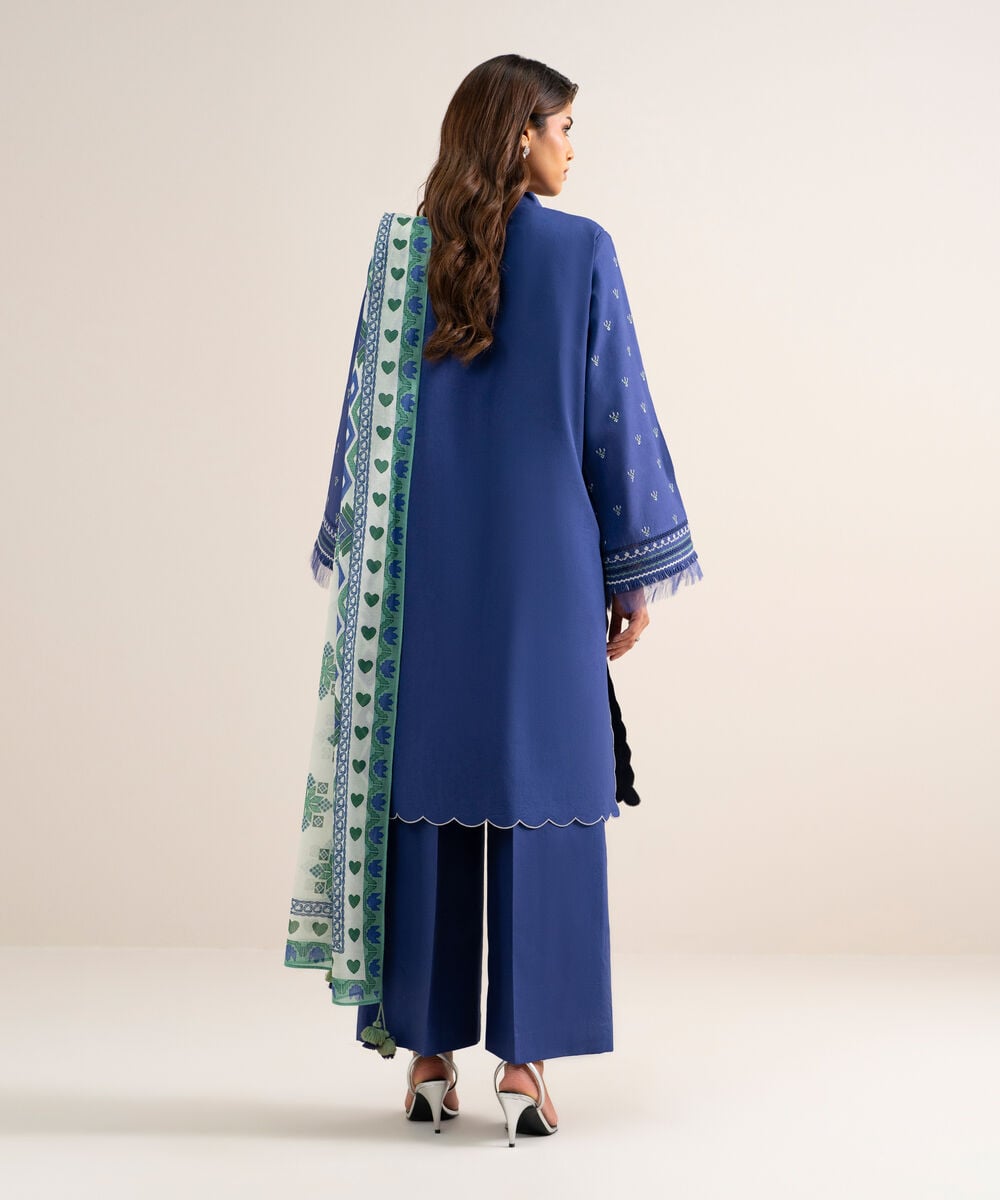 3 Piece - Embroidered Lawn Suit U3PEADD26V19