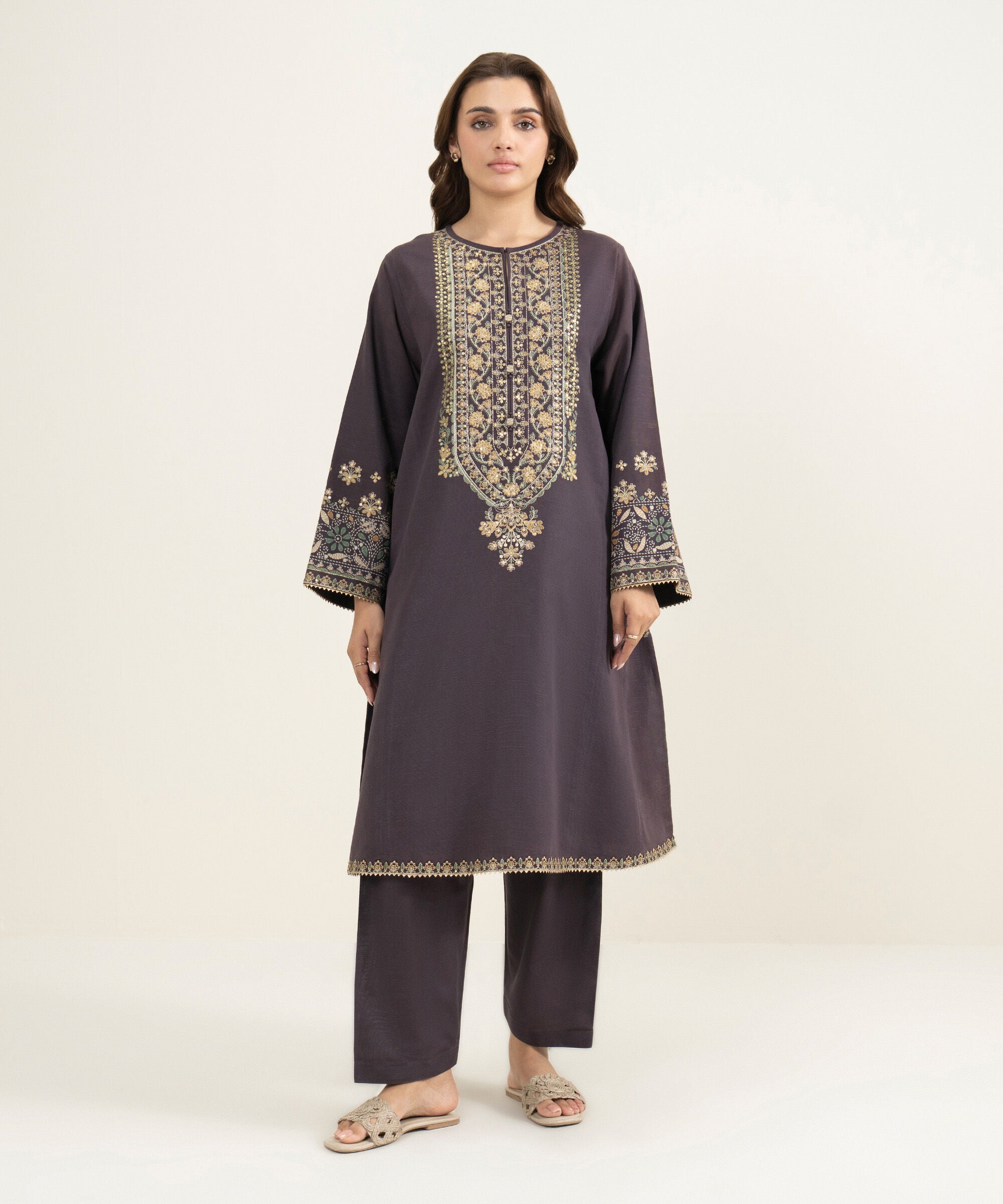 2 Piece - Dyed Woolen Suit