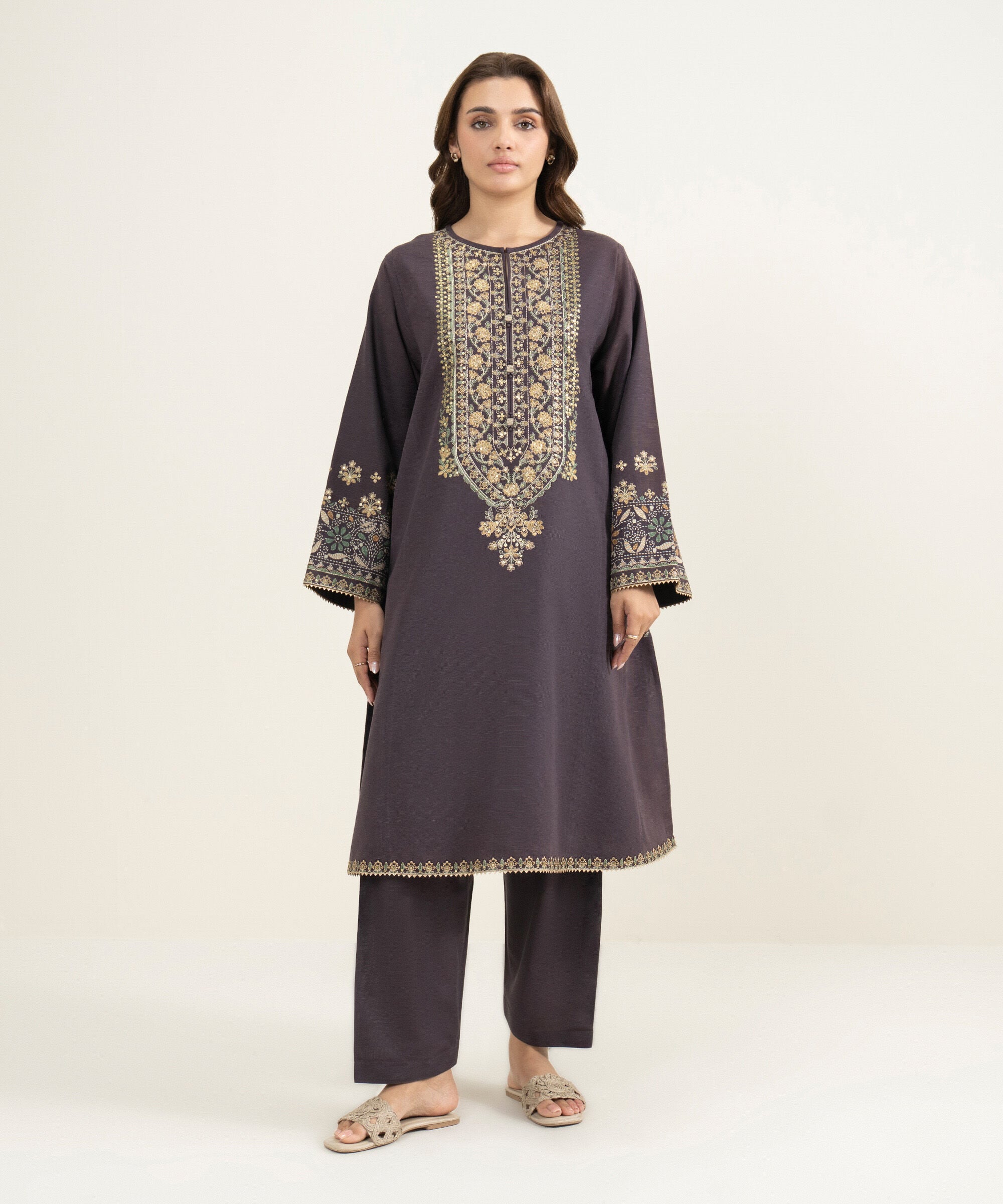 2 Piece - Dyed Woolen Suit
